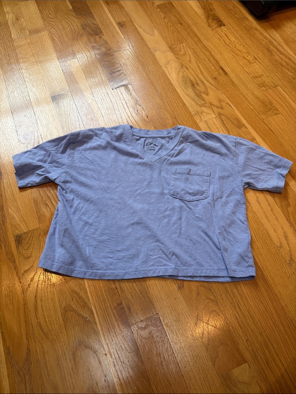 art class Lavender V-Neck Pocket Tee